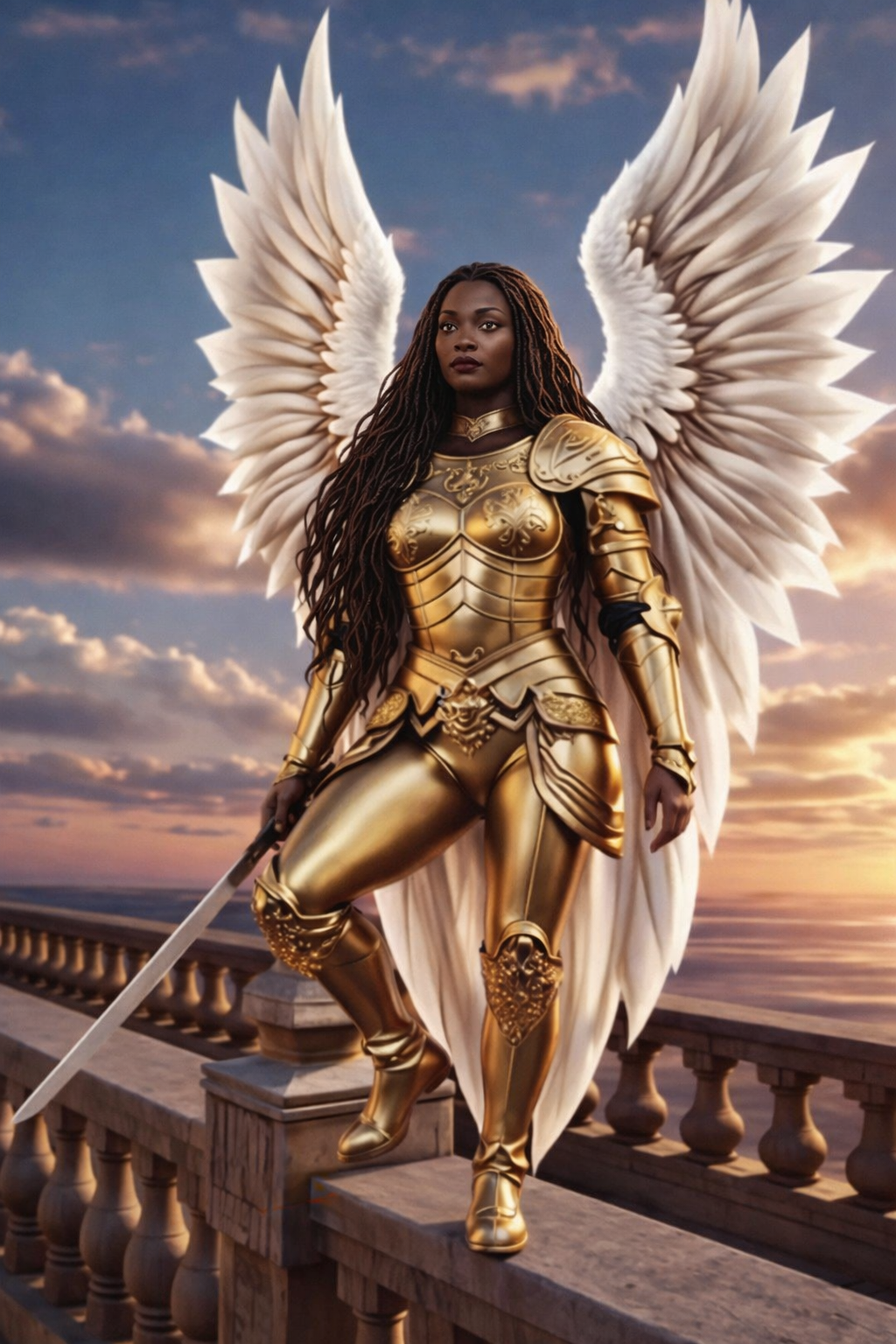 Smiling Trinidadian Carnival woman in vibrant costume